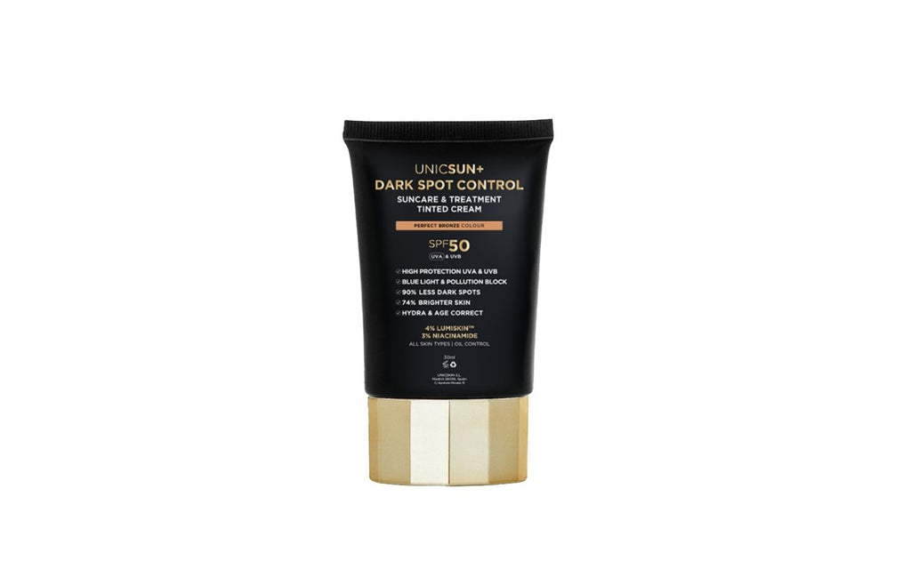 UNICSUN+ DARK SPOT CONTROL SUNCARE &amp; TREATMENT TINTED CREAM