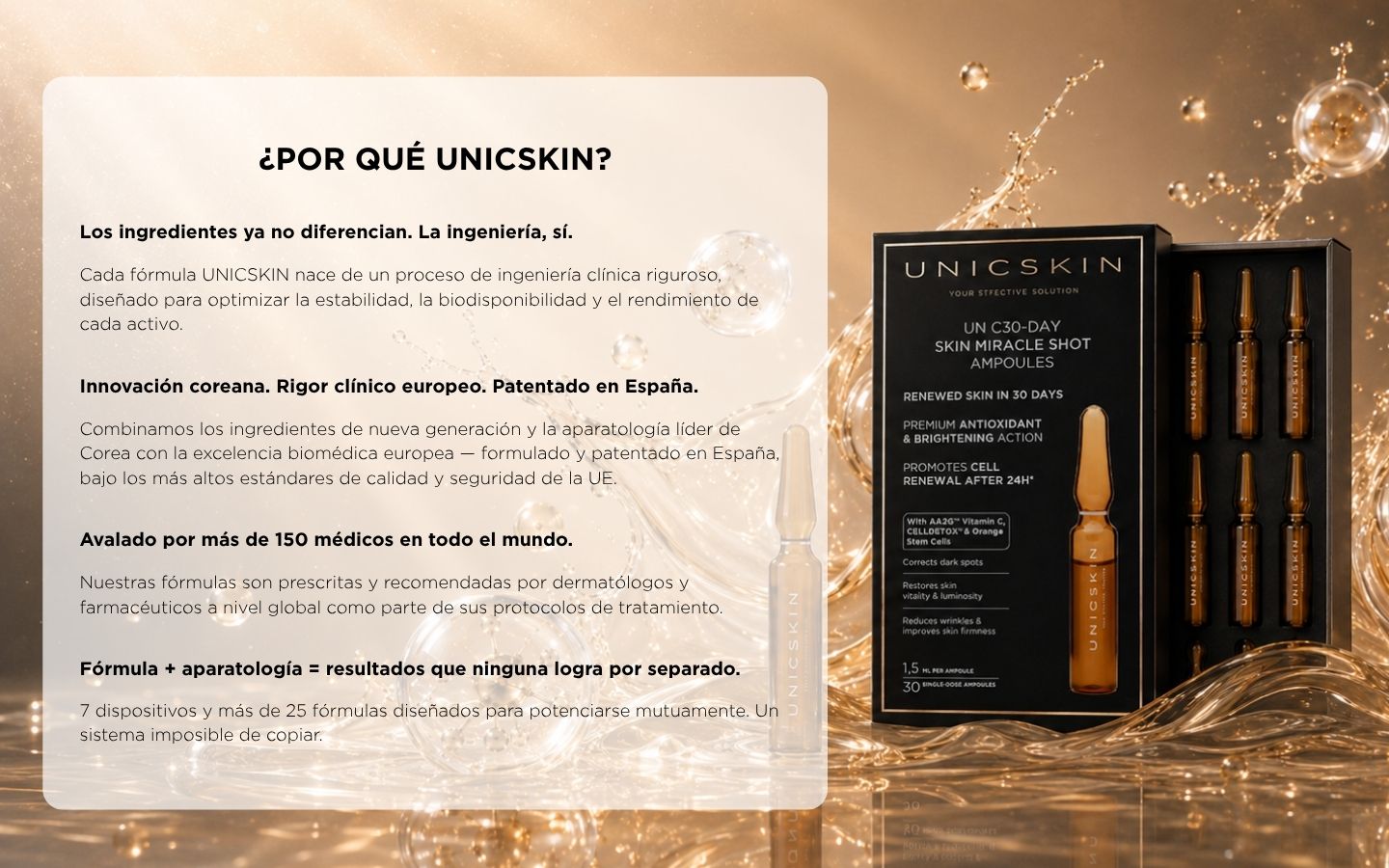 UNIC30-DAY SKIN MIRACLE SHOT