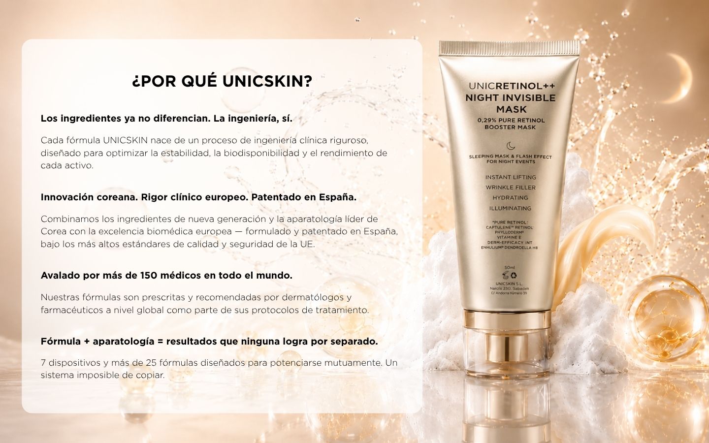 UNICRETINOL++ INVISIBLE NIGHT MASK