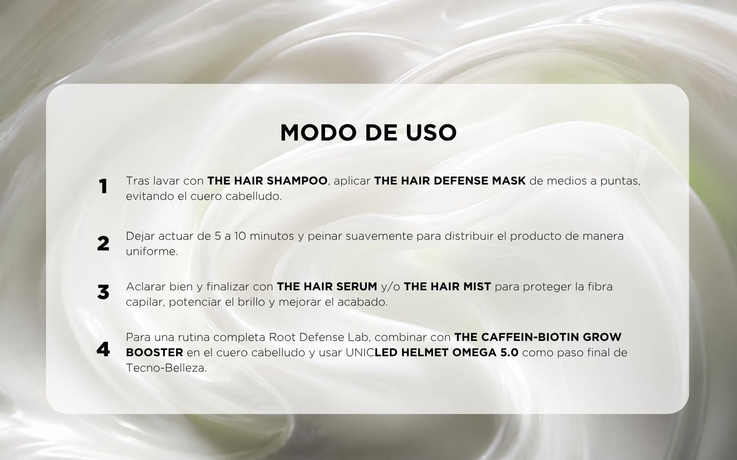 THE HAIR DEFENSE MASK