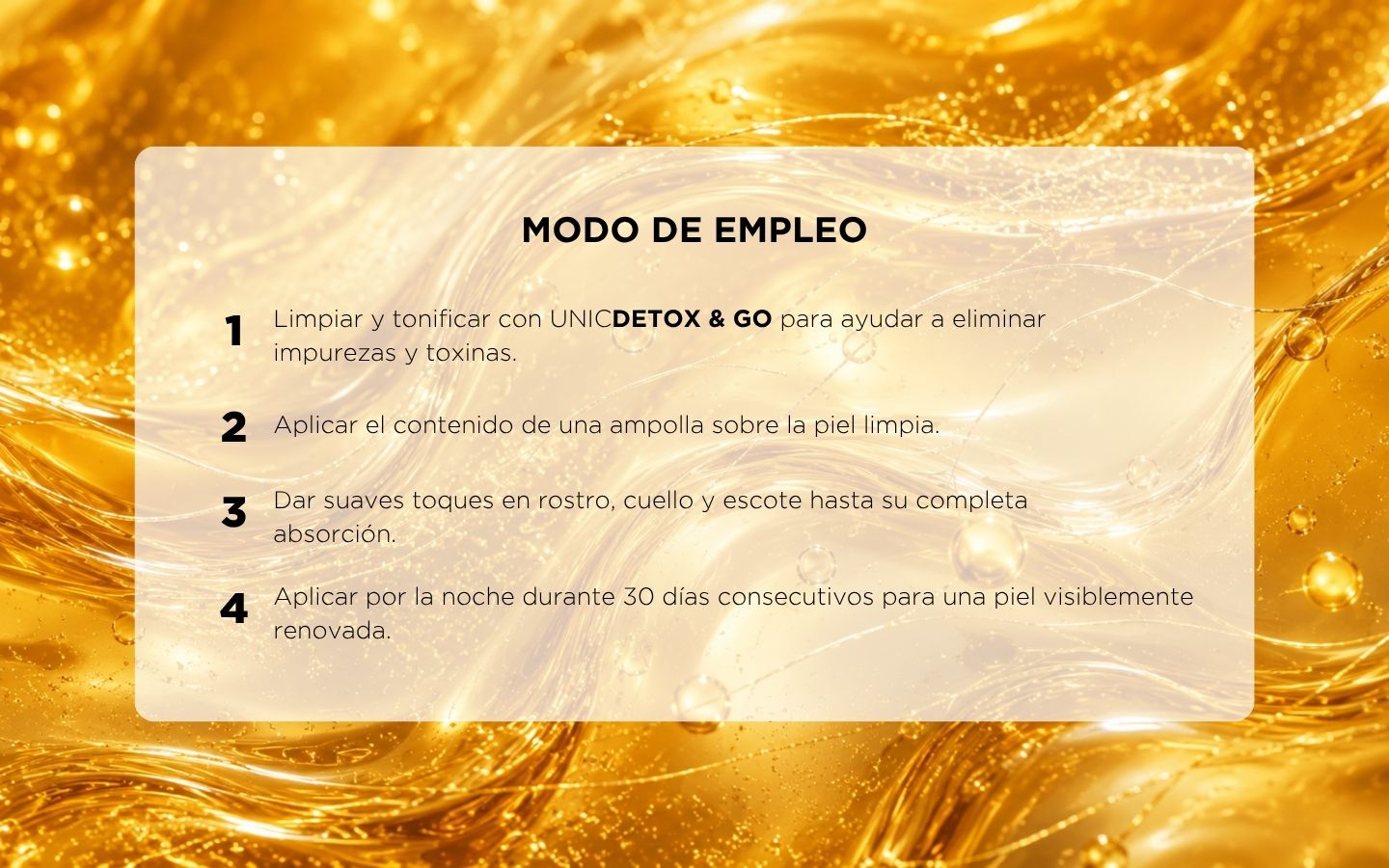 UNIC30-DAY SKIN MIRACLE SHOT