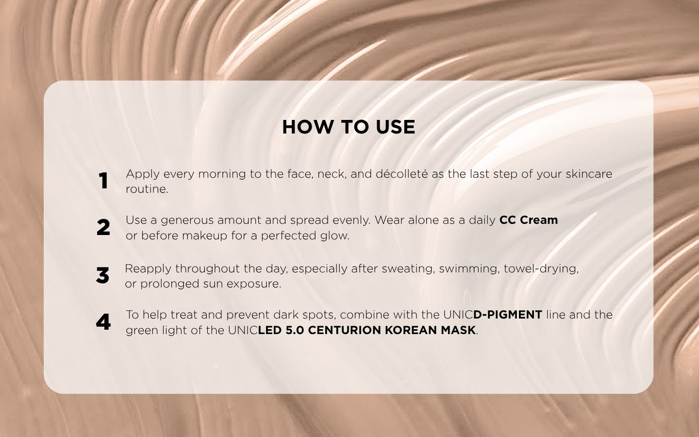 UNICSUN+ DARK SPOT CONTROL (Natural Glow)