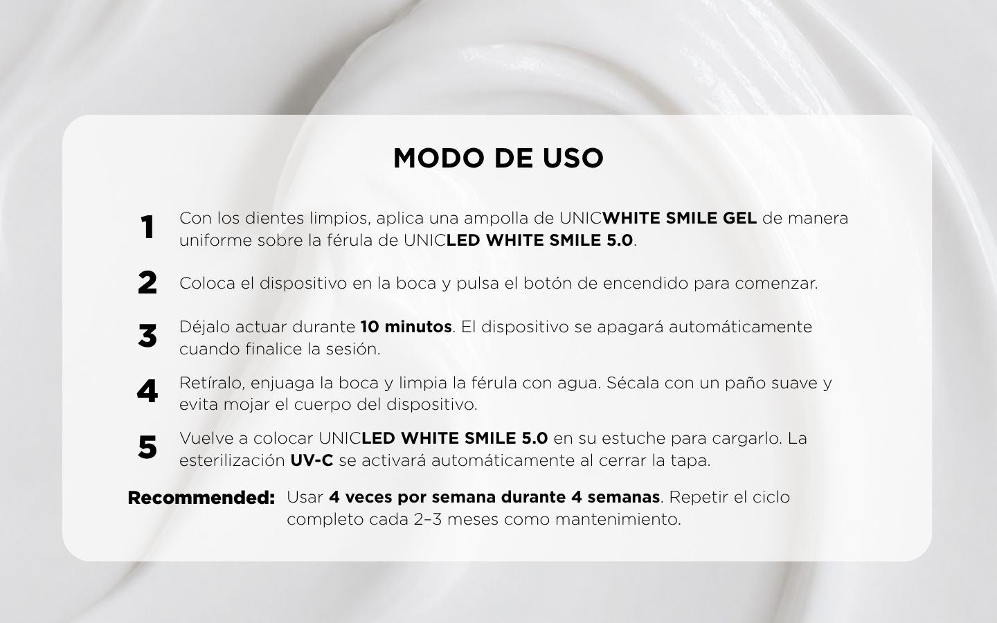 UNICWHITE SMILE GEL