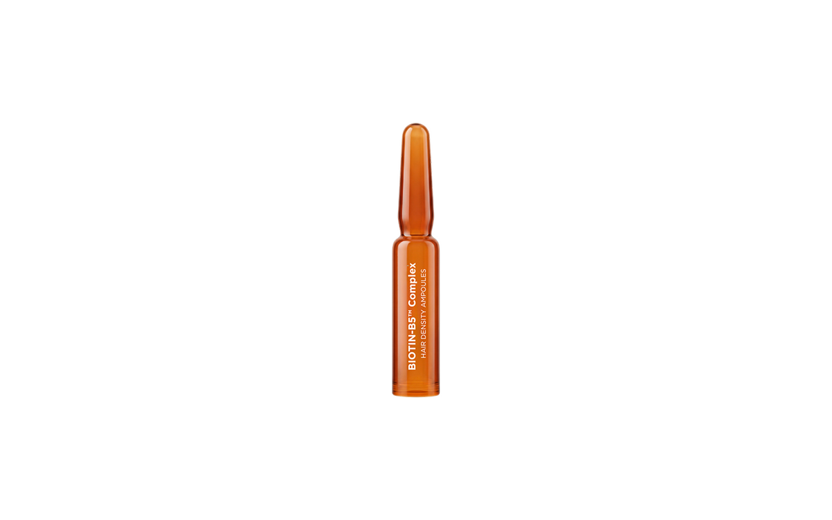 Ampollas intensivas para el cuero cabelludo que favorecen la densidad capilar y fortalecen el cabello desde la raíz.