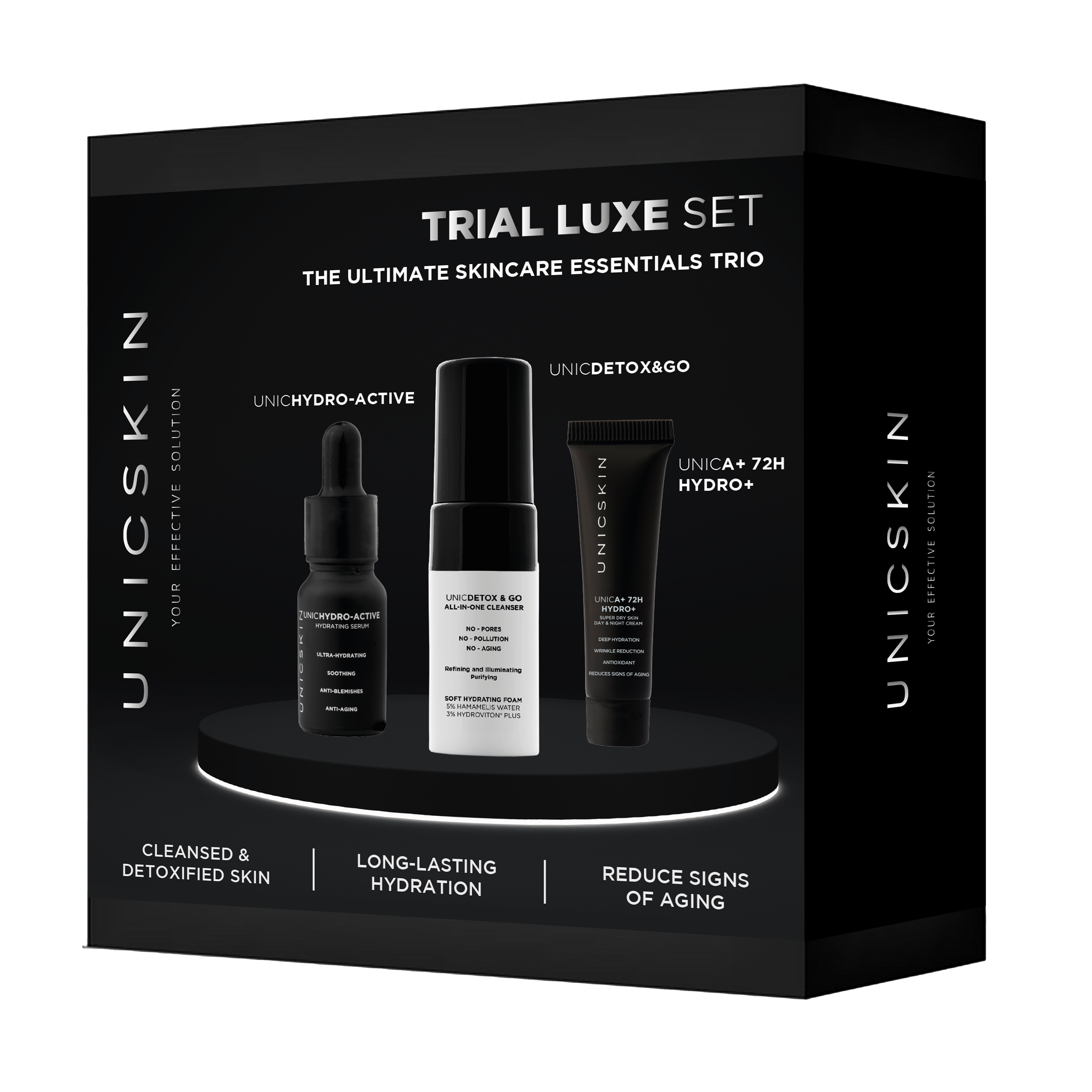 TRIAL LUXE SET · MINI TALLAS