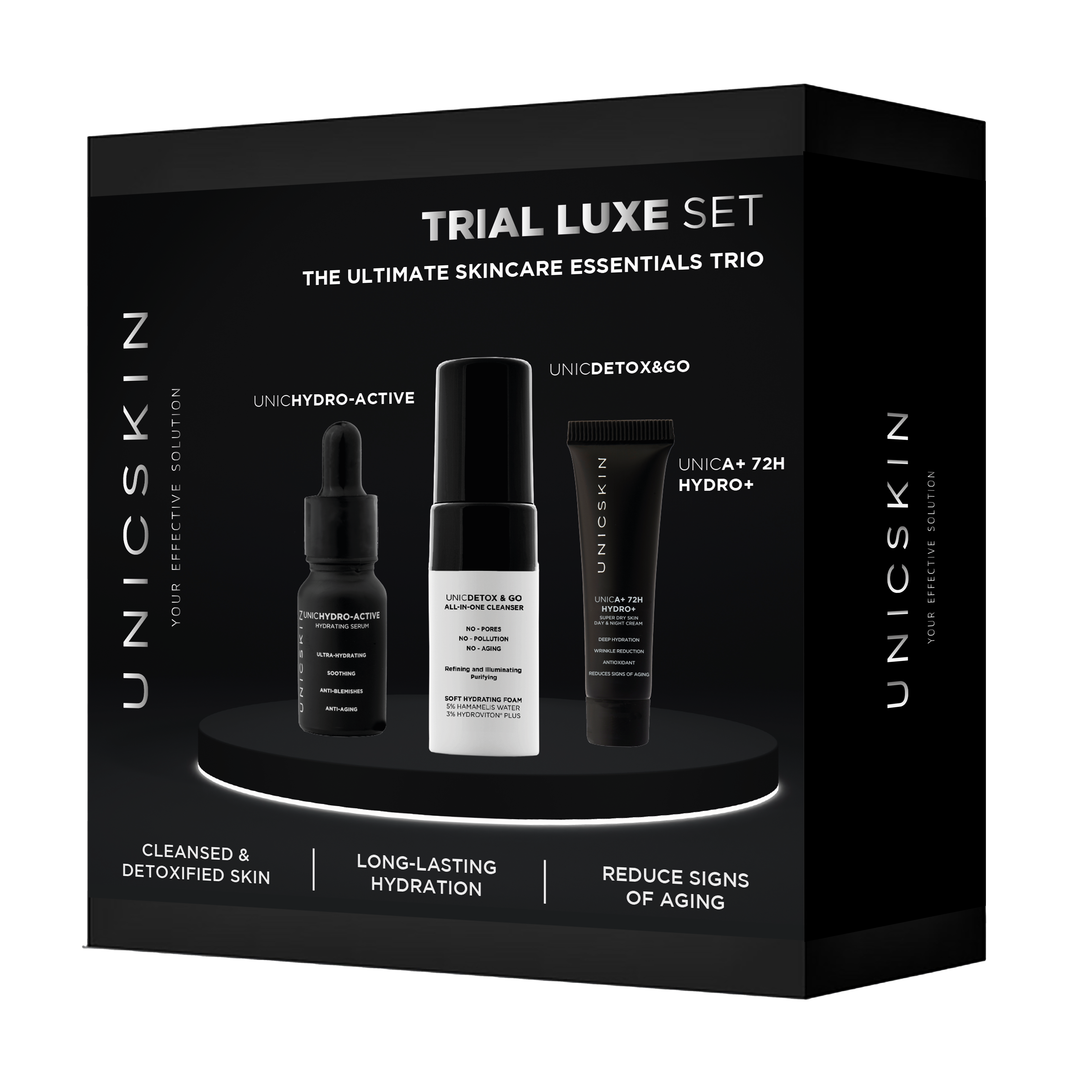 TRIAL LUXE SET · MINI TALLAS