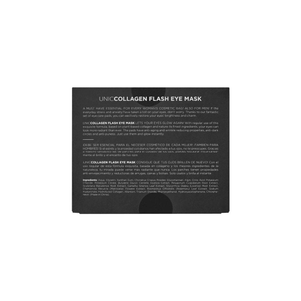 Pack parches de ojos UNICCOLLAGEN FLASH EYE MASK UNICSKIN